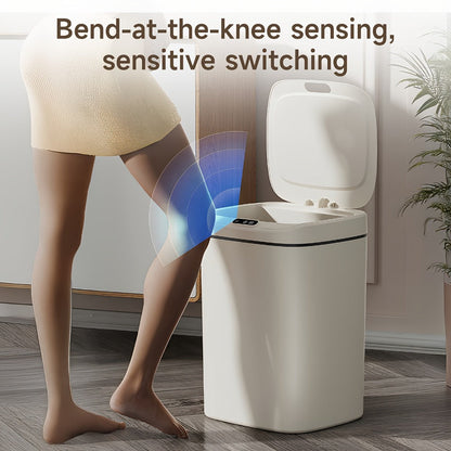 Motion Sensor Trash Can Touchless, Smart Hands-Free Trash Bin with Sealing Lid & Odor-Blocking Technology