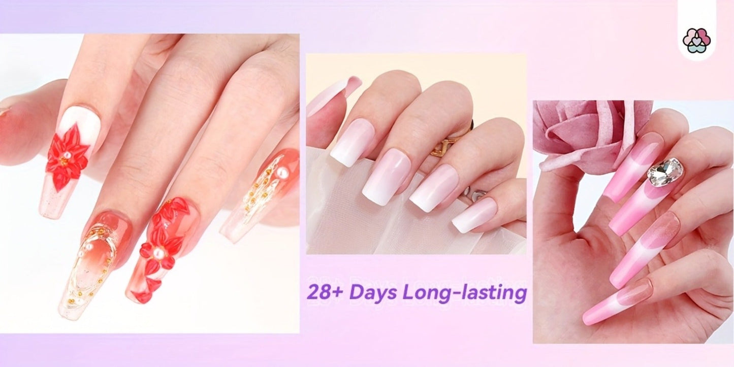 Odorless Acrylic Nail Liquid Monomer 8oz EMA Low Fume with Castor Oil & Vitamin E for Home and Salon Manicures