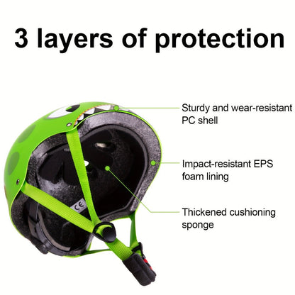 Kids Bike Helmet with Knee and Elbow Pads, Adjustable Gear Set for Ages 5-14, 350g with Ventilation