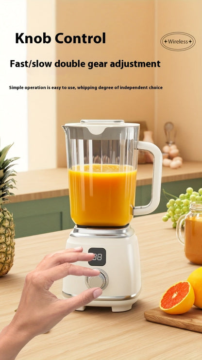 USB Rechargeable Portable Juicer Blender with Digital Display for Smoothies & Shakes, Home Office Travel