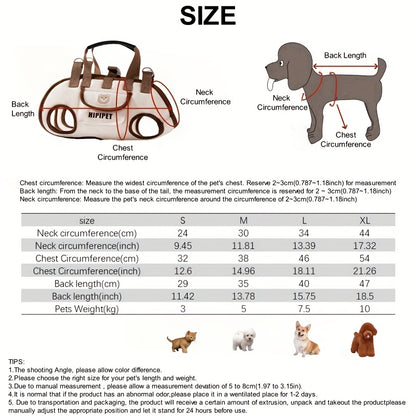 Small Dog Cat Sling Carrier Bag | Breathable Mesh Single Shoulder Pet Carrying Bag, Hands-Free Adjustable Strap