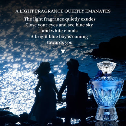 Eau de Parfum for Men 75ml in Sculpted Blue Bottle with Woody-Aromatic Source Family for Daily Wear