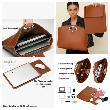 Laptop Bag Padded Sleeve for 13 to 16-Inch Devices with Carrying Strap, Inner Liner Pouch and Fourteen Variants