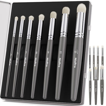 Dry Brush Set for Miniature Painting 7 Sizes, Professional Drybrush Kit with the Listed Color, Size or Set Options for Everyday Use