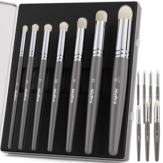 Dry Brush Set for Miniature Painting 7 Sizes, Professional Drybrush Kit with the Listed Color, Size or Set Options for Everyday Use