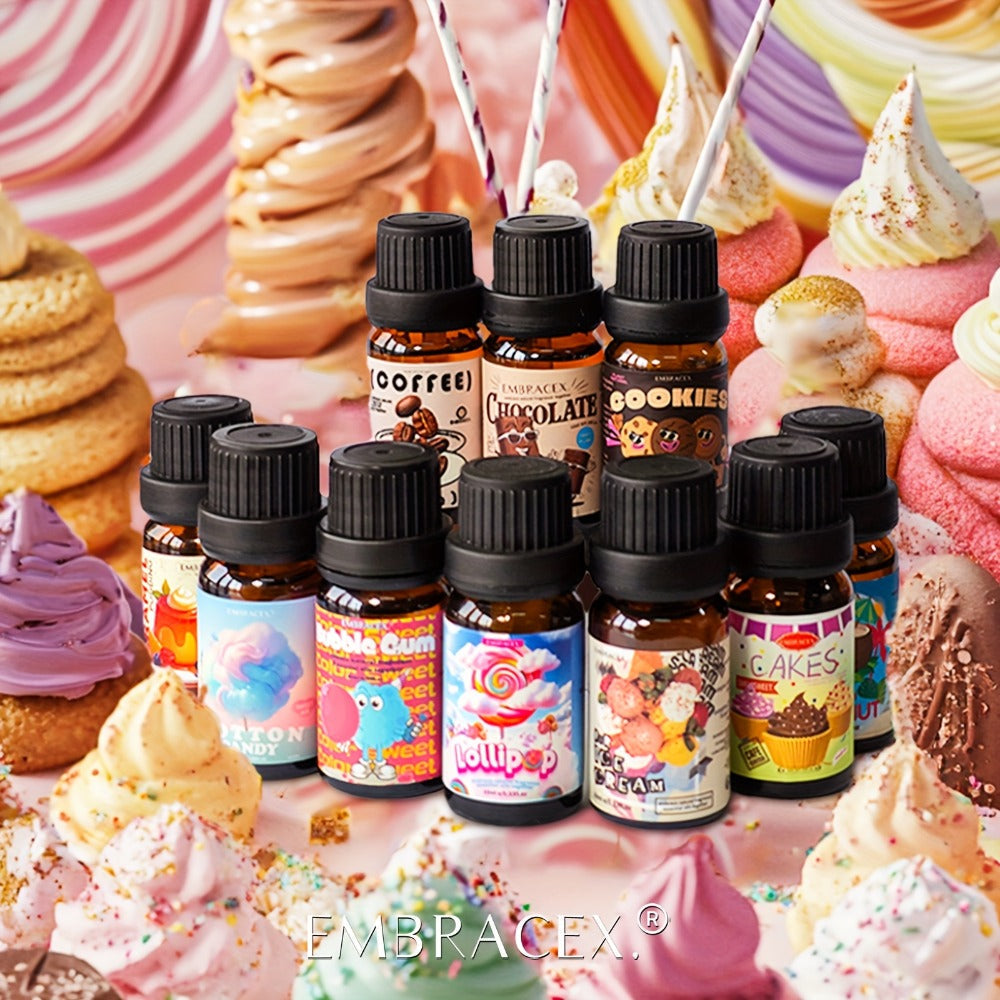 Lollipop Scented Fragrance Oil 10ml Alcohol Free Sweet Aroma for Diffuser Body Massage DIY Candle Soap Making Unisex Gift Women Men