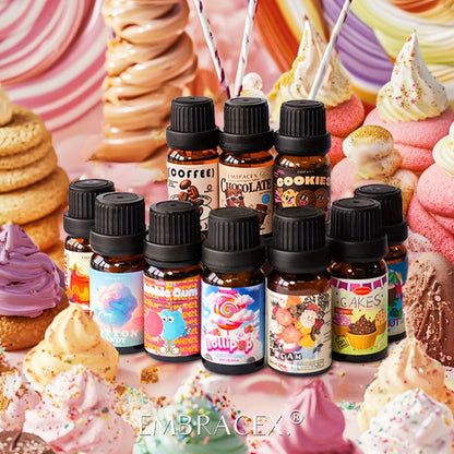 Lollipop Scented Fragrance Oil 10ml Alcohol Free Sweet Aroma for Diffuser Body Massage DIY Candle Soap Making Unisex Gift Women Men
