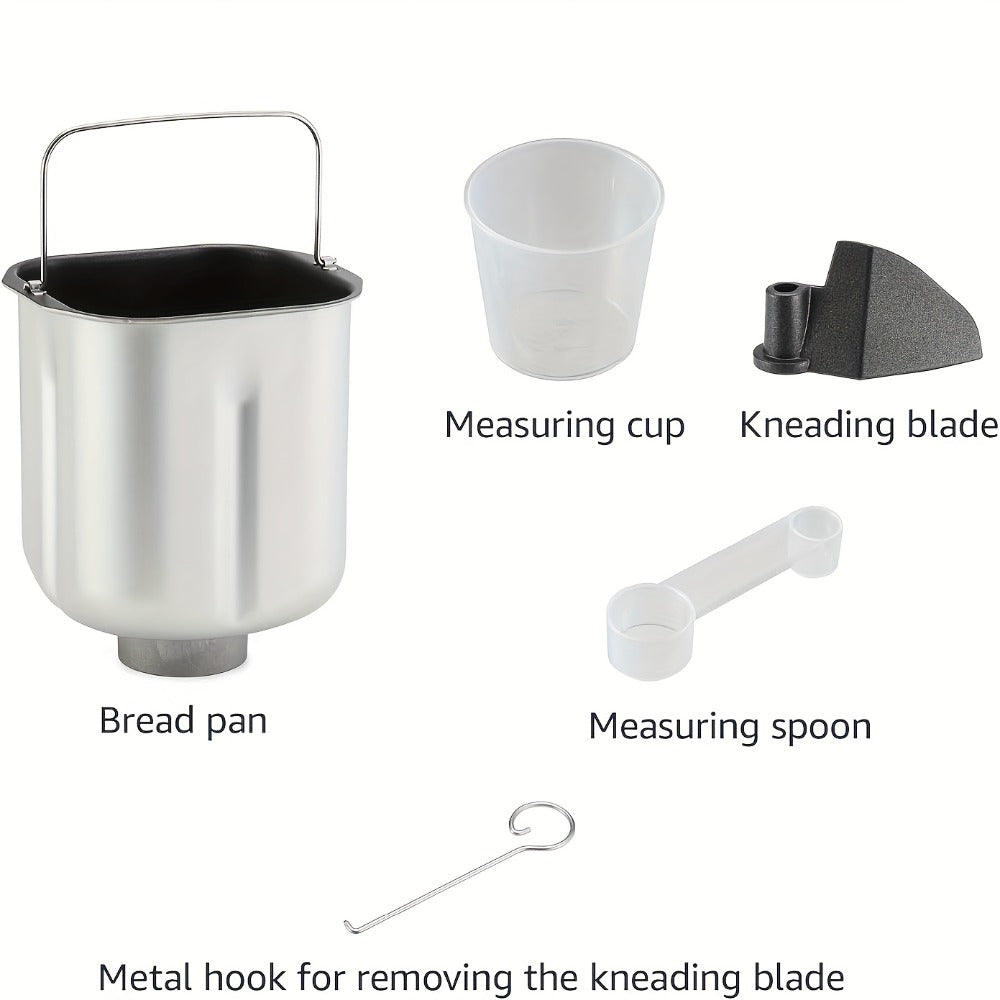 Bread Machine 12-in-1 Bread Maker with Gluten-Free Setting, Nonstick Pan, 2 Loaf Sizes, 13H Delay Timer & 1H Keep