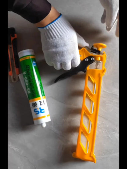 Caulking Gun Manual Drip-Free – Lightweight Multi-Function Sealing Gun for Bathroom, Balcony, Doors & Windows