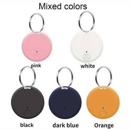 Solar Mini Key Finder Smart Tracker Anti-Lost Alarm Device – Portable Location Tracker for Keys Phone Wallet Luggage Pets