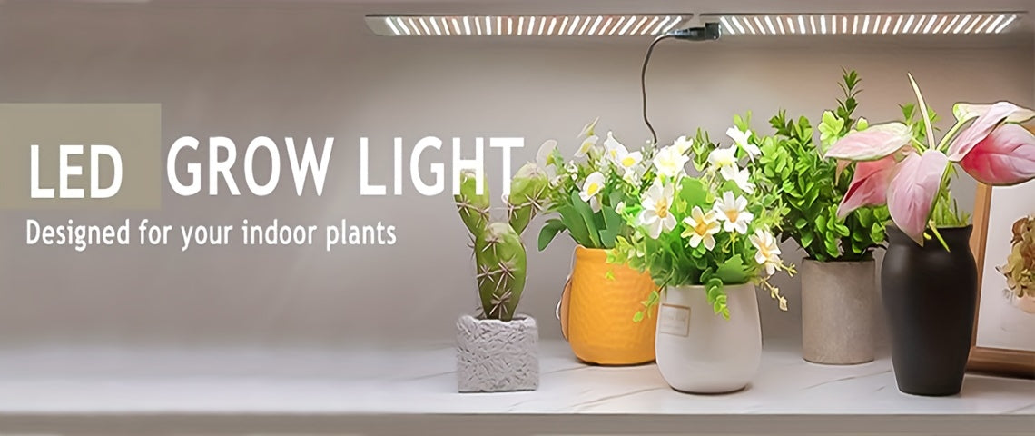 Grow Light, Full Spectrum 270 LED Timer Dimmable Indoor Plants Seedling for Garden, Patio and Yard Use