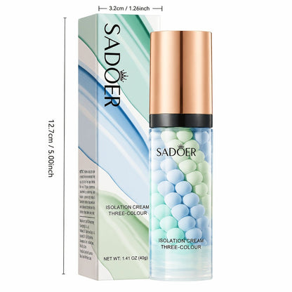 3-in-1 Color Correcting Face Primer 2-Pack, Makeup Base, Multi-Color Semi-Sheer Foundation