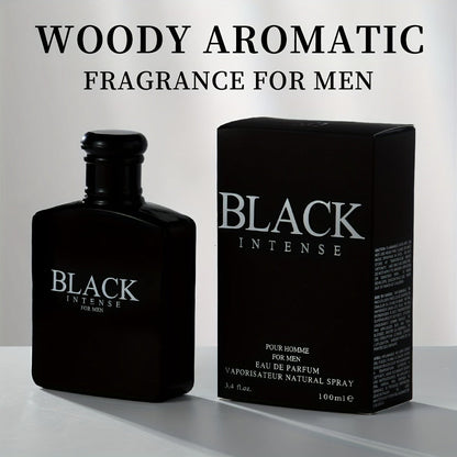 Men's Eau de Toilette Spray 3.4oz 100ml - Woody Fresh Masculine Cologne with Sage Lemon Absinthe EDT Fragrance for Men