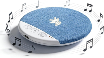 Ultra Slim Under Pillow Sleep Speaker with White Noise, Bluetooth 5.4 Pillow Headphones for Side Sleepers