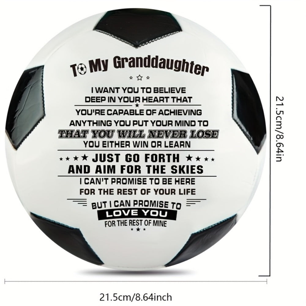 Personalized Basketball Gift for Son & Grandson Standard Size with Pump To My Son To My Grandson Heartfelt Message Sports Birthday Christmas
