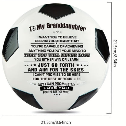 Personalized Basketball Gift for Son & Grandson Standard Size with Pump To My Son To My Grandson Heartfelt Message Sports Birthday Christmas