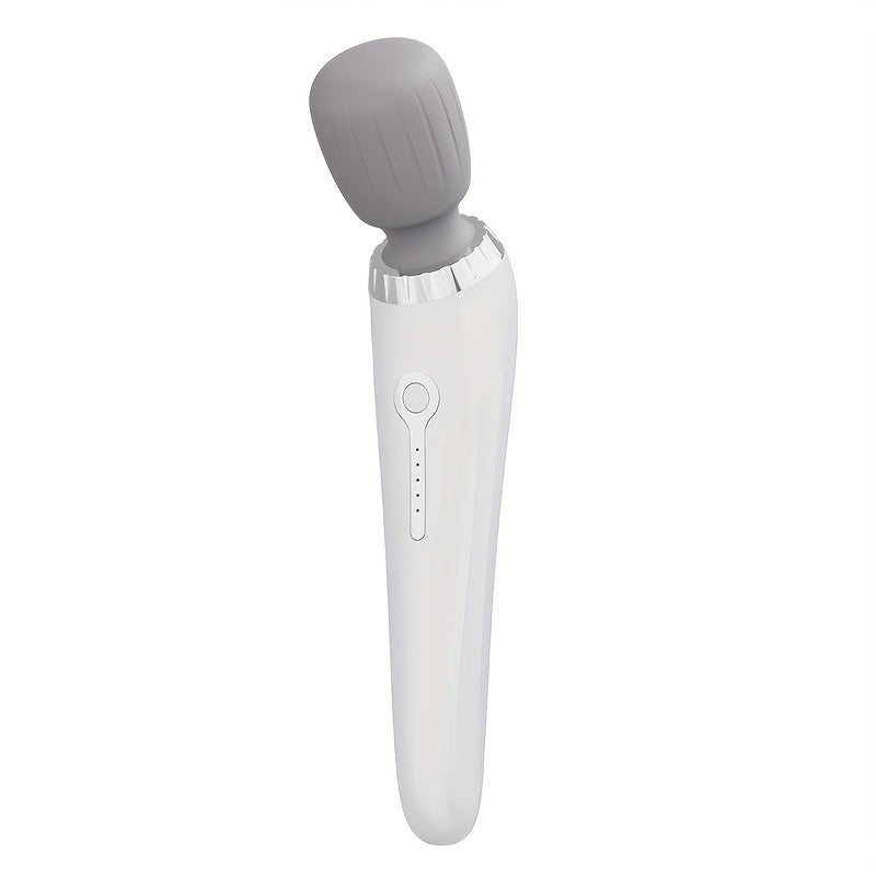 Portable Handheld Massage Stick, USB Rechargeable Wand Massager with 5 Adjustable Speed Levels, Relieves Neck