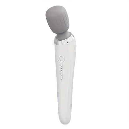 Portable Handheld Massage Stick, USB Rechargeable Wand Massager with 5 Adjustable Speed Levels, Relieves Neck