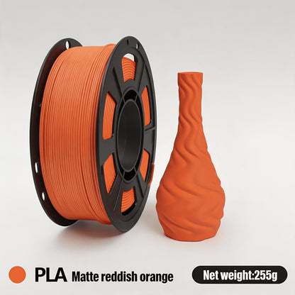 Gradient Rainbow PLA Filament 1.75mm 32 Colors, Shiny Multicolor Fast Color-Changing 250g Spool for FDM 3D Printers