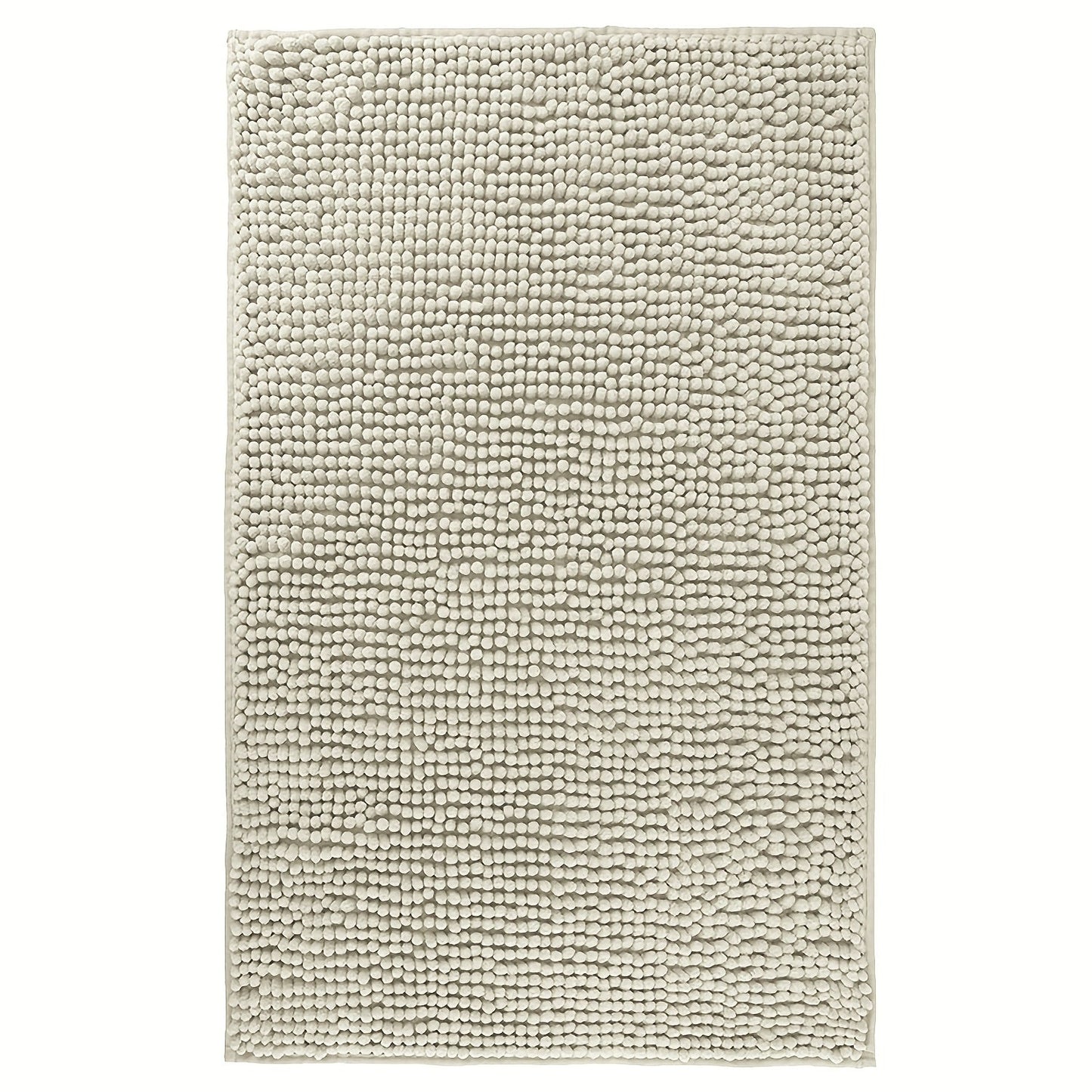 Chenille Bath Rug Extra Thick Bathroom Mat, Multiple Sizes & Colors for Entryways, Bedrooms and Living Spaces