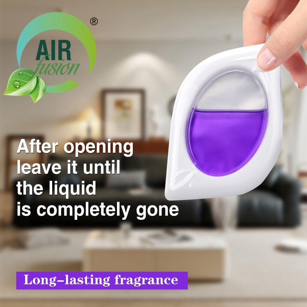Air Freshener Odor Eliminator for Home Closet Bathroom Pets Small Space 0.25oz Up to 30 Days 6 Scents Eucalyptus Lavender Hawaiian Peach