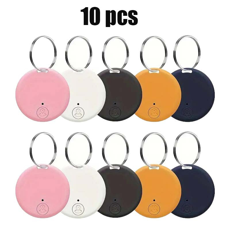 Solar Mini Key Finder Smart Tracker Anti-Lost Alarm Device – Portable Location Tracker for Keys Phone Wallet Luggage Pets