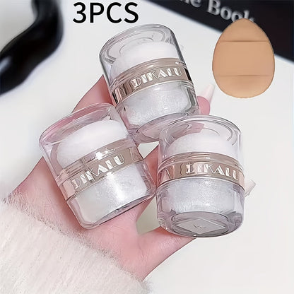 Glitter Highlighter Powder Set 3pcs Shimmer for Face & Body – Radiant Sparkle Fairy Glow Buildable Medium Coverage
