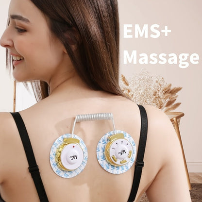 Electric Slimming Massage Machine, Portable Body Sculpting Device for Abdomen, Arms & Legs, EMS Stimulator Fitness Toner