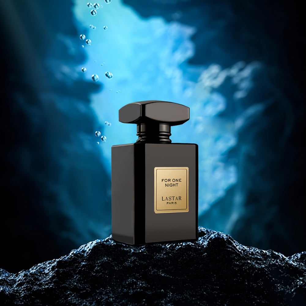 Men's Cologne LASTAR For One Night 55ml Eau de Parfum Spray in Black Rectangular Glass Bottle