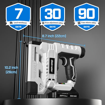 Cordless Stapler Nailer 2-in-1, 20V/4V Brad Nailer Without Compressor, with Safety Striker Guard