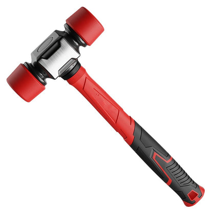 Rubber Mallet Hammer Heavy Duty 27mm & 36mm, Dead Blow Installation Hammer for Flooring Tile Carpentry Renovation