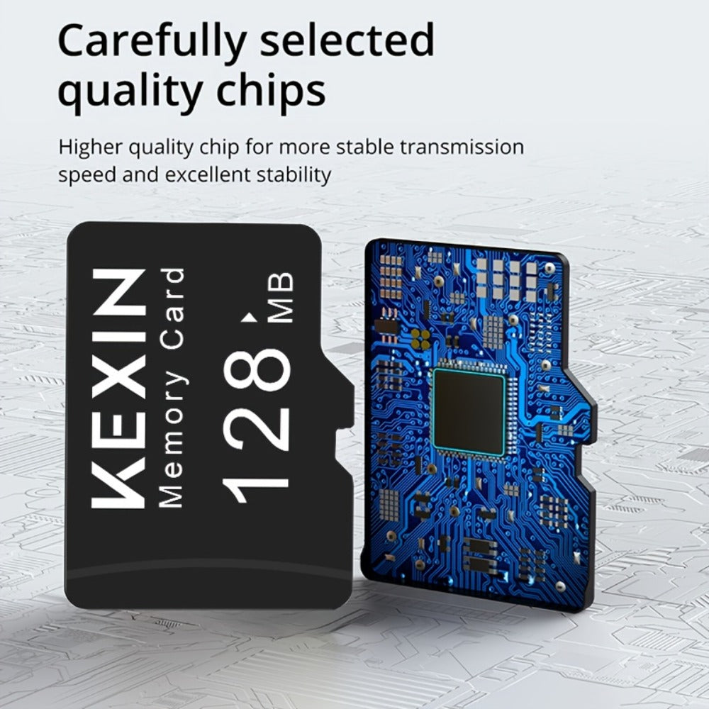 5-Pack SD Card 128MB 512MB KEXIN – Class 4 TF Flash Memory Cards for Phone Camera Tablet Laptop Car Audio Game Console