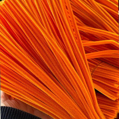 Pipe Cleaners 1020pcs Chenille Stems 20 Colors, Upgraded Thick Fuzzy Sticks with Patterned Rods for Kids Adults Teachers