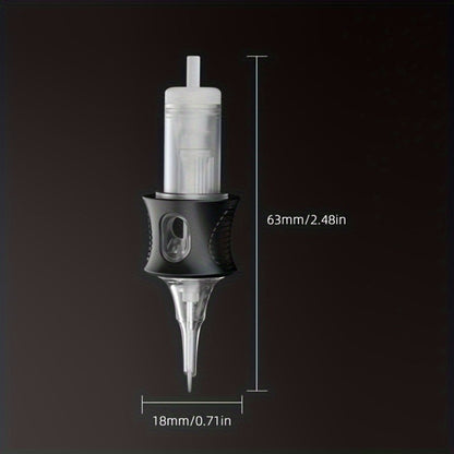 Tattoo Cartridge Needles with Frotage Label, 26 Retained RL RLT RS CM and M1 Cartridge Size Options