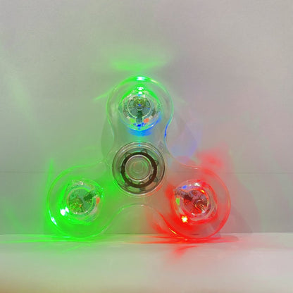 LED Spinning Top Fidget Toy 12 Pack Glow in the Dark Crystal Gyroscope with Vibrant Lights for Parties, Celebrations and Guest Favors