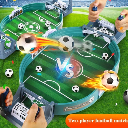 Table Football Game for Kids & Adults, 2-Player Tabletop Soccer Duel Board Game, Family Fun Indoor Game Night Gift for Boys Girls Teens