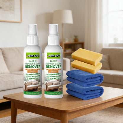 Sofa Cleaner Spray Fabric Stain Remover for Couch Car Interior Upholstery Safe Quick-Drying for Entryways, Bedrooms and Living Spaces