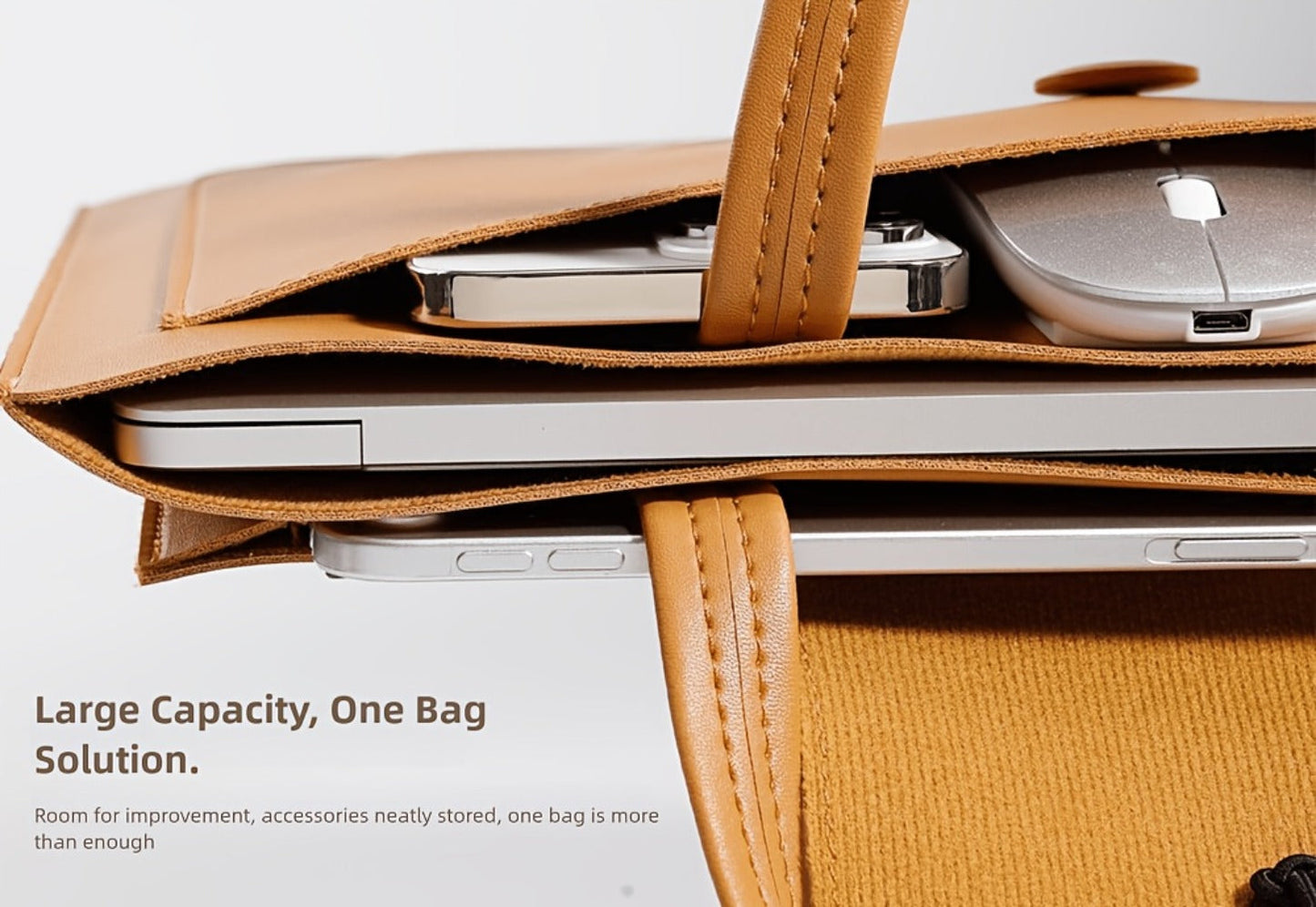 Laptop Bag Padded Sleeve for 13 to 16-Inch Devices with Carrying Strap, Inner Liner Pouch and Fourteen Variants