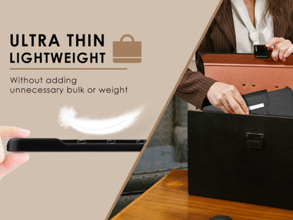 Universal Tablet Case with Wireless Keyboard 10.1 Inch, Removable Bluetooth Keyboard, PU Leather Folio Cover