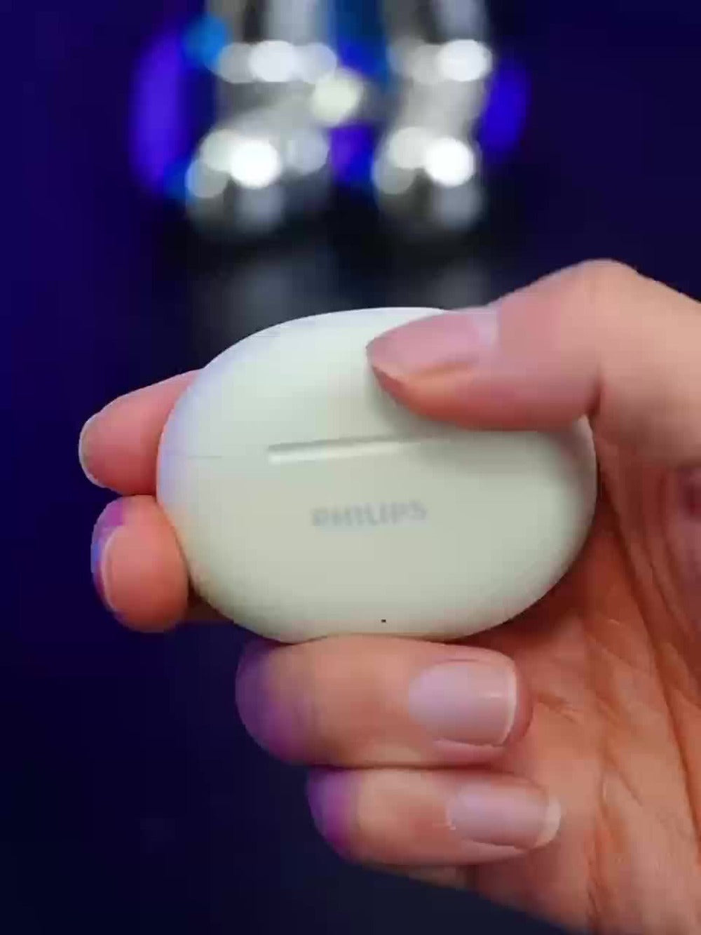 Bluetooth 5.4 Semi-Open Earbuds True Wireless TWS Charging Case Noise Cancelling Mic 20H Playtime for an Everyday Personal Care Routine