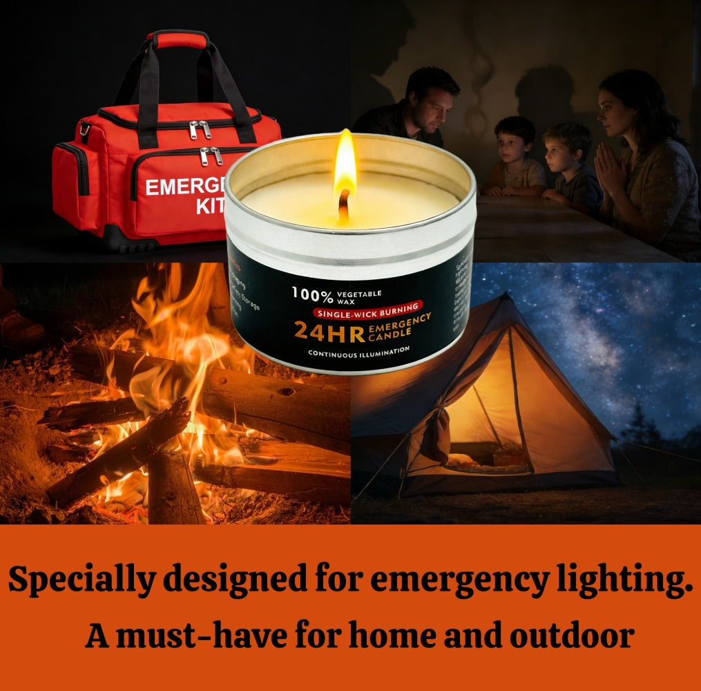 Long Burning Candles 4 Pack Burn Time Unscented Soy Palm Wax Candles in Metal Tins 80g Each for Everyday Face, Beard and Body Grooming