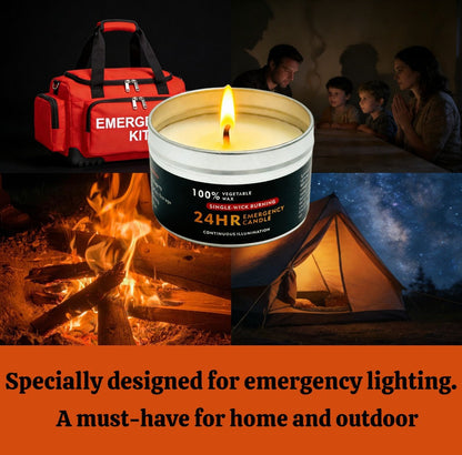 Long Burning Candles 4 Pack Burn Time Unscented Soy Palm Wax Candles in Metal Tins 80g Each for Everyday Face, Beard and Body Grooming