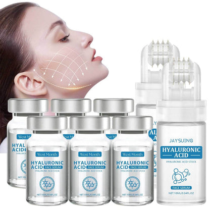 Hyaluronic Acid Collagen Elastin Micro Infusion Facial Serum 0.25mm - Microneedle Serum for Bath Time, Home Spa and Personal Care