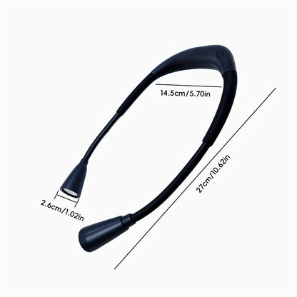 Rechargeable Book Light for Reading in Bed, Battery, Bendable Neck, 3 Color Modes & 6 Brightness Levels