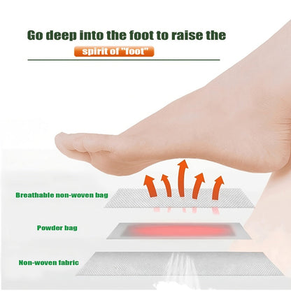 Detox Foot Patches with Bamboo Vinegar Ginger & Lavender – Natural Plant Formula Deep Cleansing Overnight Foot Pads