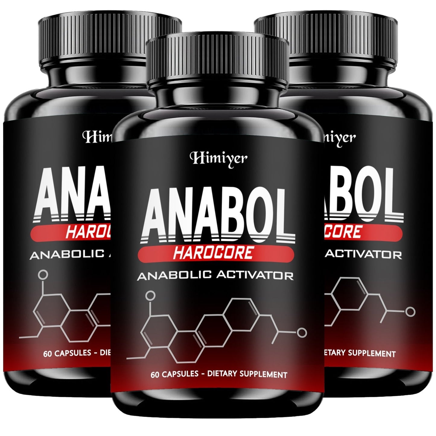 Anabol Hardcore Anabolic Activator for Men, Advanced Energy, Strength & Performance Formula with 6-Keto-Diosgenin & Hecogenin