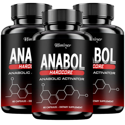 Anabol Hardcore Anabolic Activator for Men, Advanced Energy, Strength & Performance Formula with 6-Keto-Diosgenin & Hecogenin