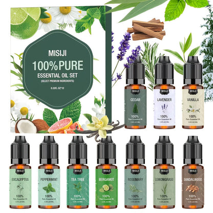 Essential Oils Set for Diffuser, Rosemary Aromatherapy Scented Oils for Home Air Freshening, Humidifier