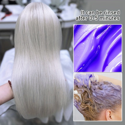 Purple Shampoo and Conditioner Set 2PCS for Blonde Silver Platinum Hair - Toning Brass & Yellow Neutralizer