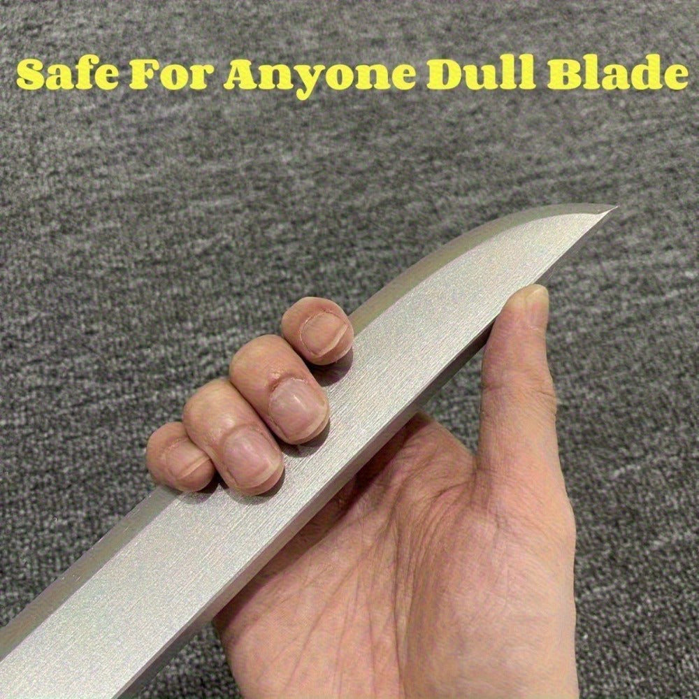 Mini Metal Katana Cosplay Prop Safe Unsharpened 5.5in, Japanese Samurai Sword Ninja Knife Anime Accessory